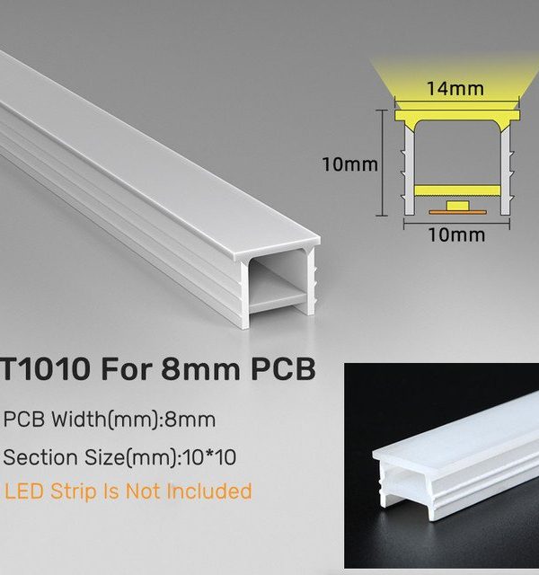 Silicon led light flexible recessed diffuser duct