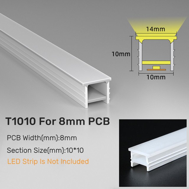 Silicon led light flexible recessed diffuser duct — Linear hanging & recessed bar lights in Islamabad | Voltedge Lighting