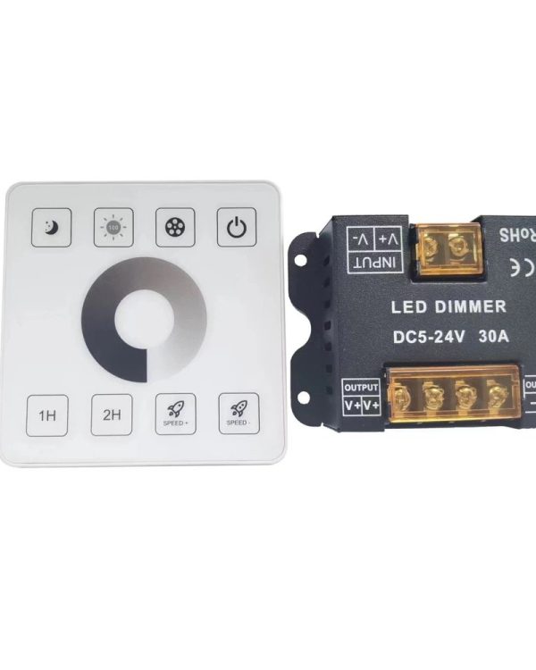 Wall mounted touch panel led controller-Single color RF touch…