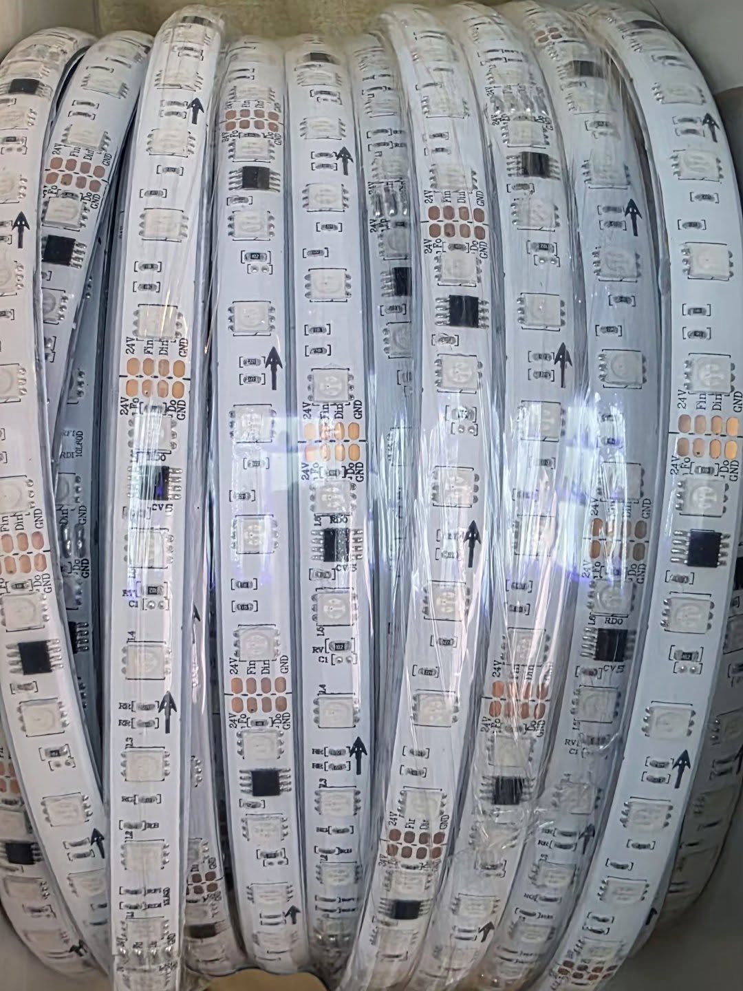 Waterproof rgb pixel strip — Led addressable lights & controllers in Islamabad | Voltedge Lighting