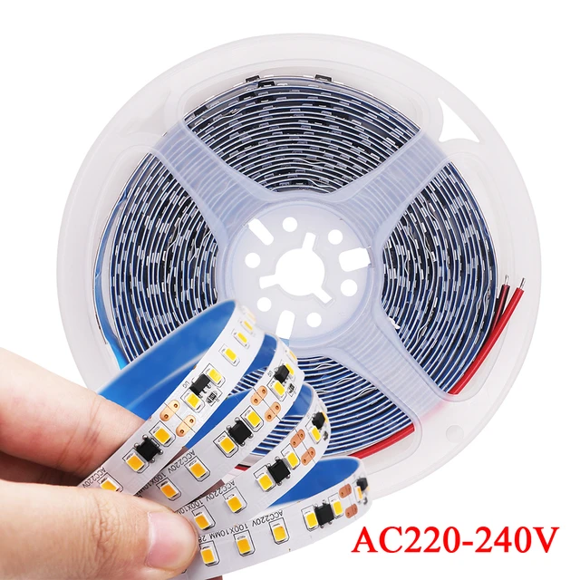 220V AC led strip 2835-8mm-120D — LED strip lights in Islamabad | Voltedge Lighting