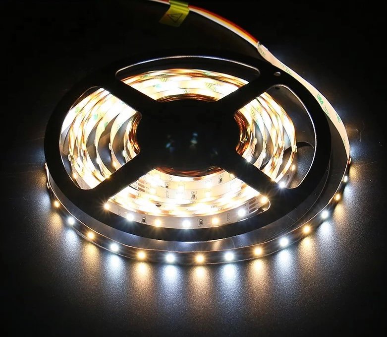 Double CCT 2in1 warm white + cool white led strip light — LED strip lights in Islamabad | Voltedge Lighting