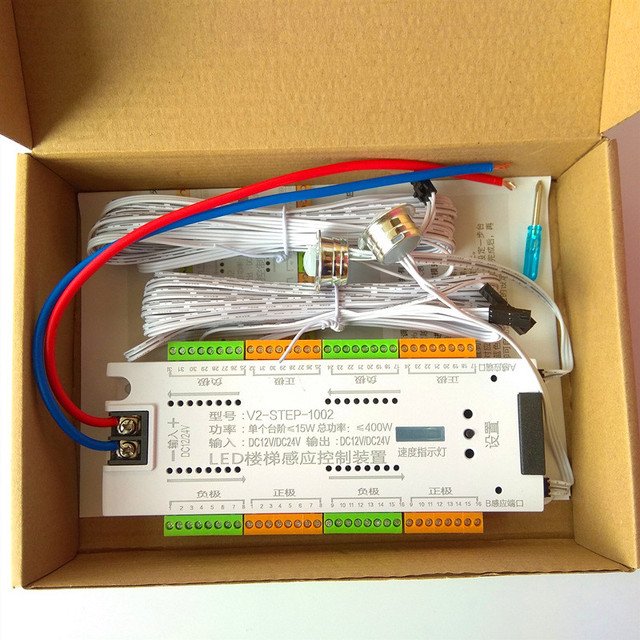 PIR motion sensor 32 channels staircase induction controller — Step lights in Islamabad | Voltedge Lighting