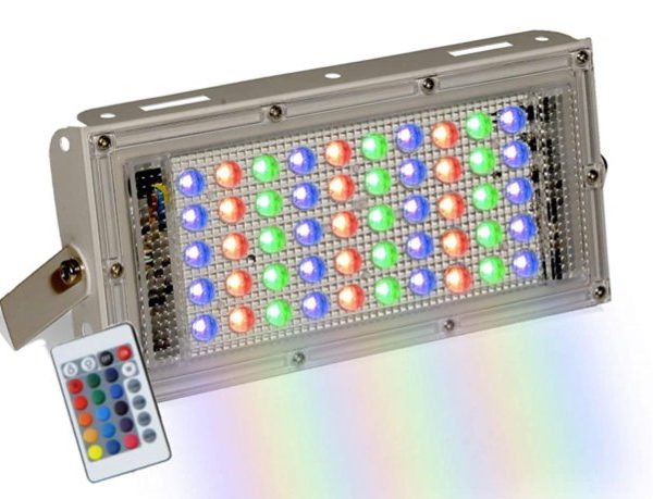 RGBW led flood light