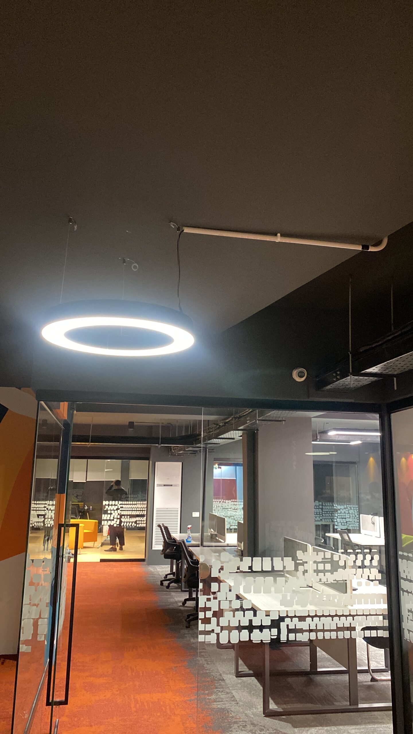 Led circular linear hanging light — Linear hanging & recessed bar lights in Islamabad | Voltedge Lighting
