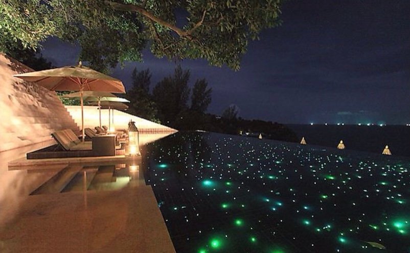 Fibre optic swimming pool lighting kit — Fibre optic lights in Islamabad | Voltedge Lighting