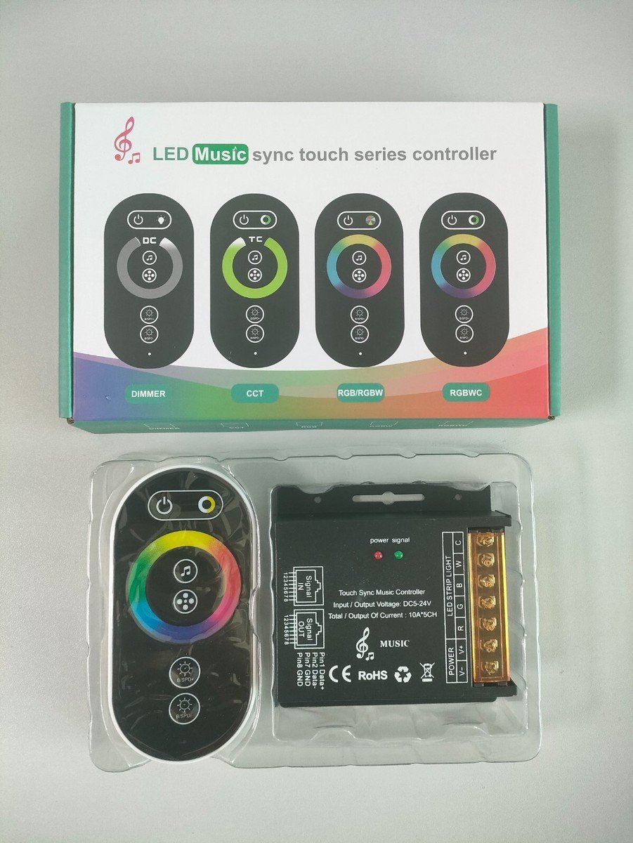 Led touch series wireless remote controller — Led addressable lights & controllers in Islamabad | Voltedge Lighting