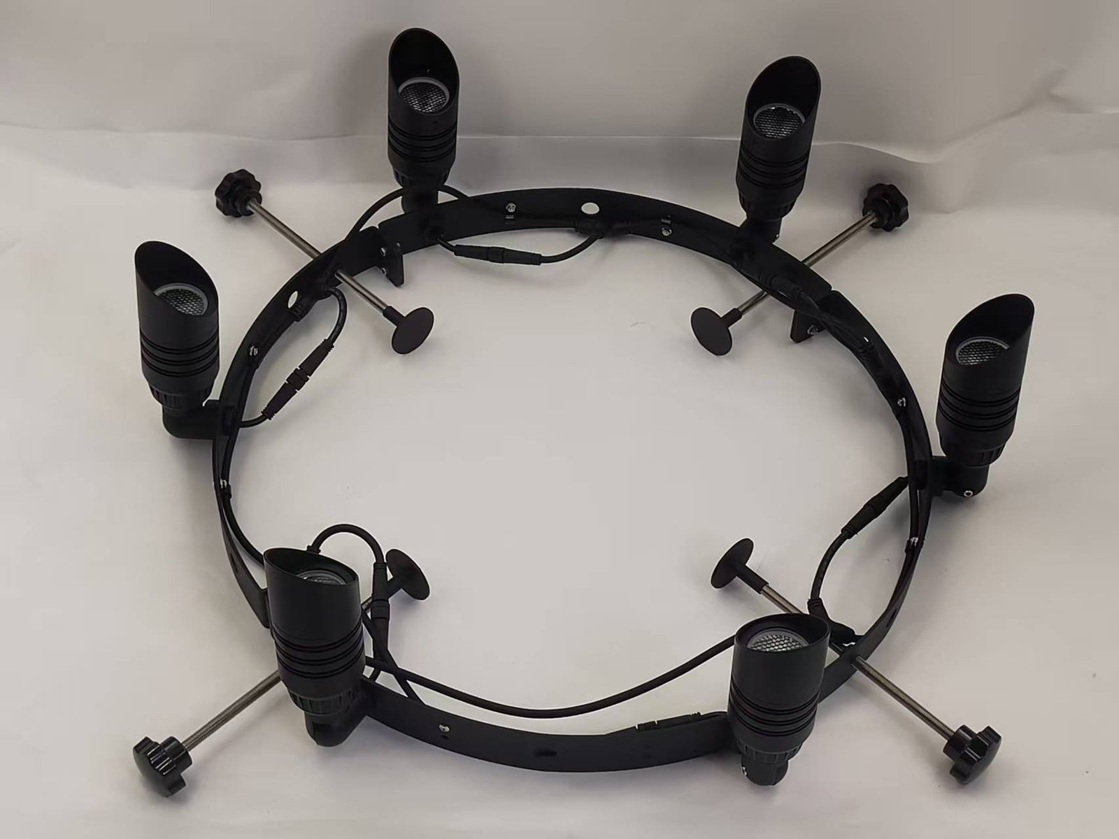 Palm tree led ring light with 6 spot lights — Led tree lights in Islamabad | Voltedge Lighting