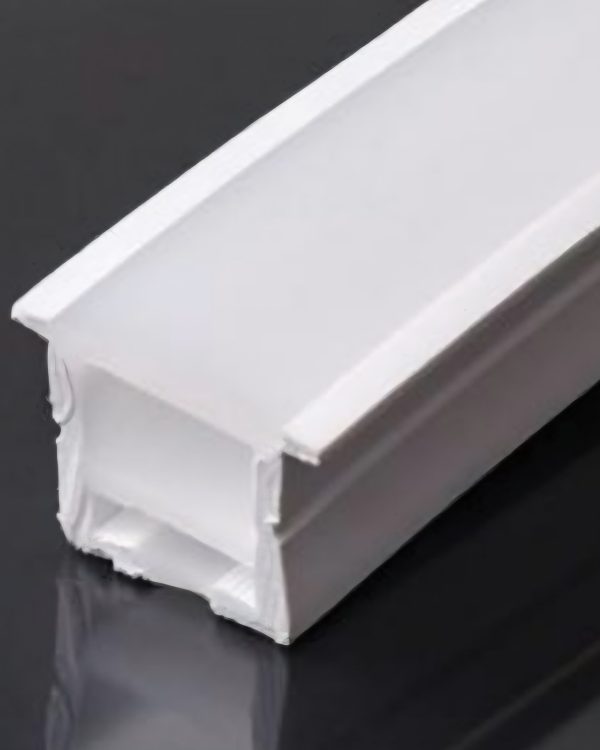 Silicon profile light with collar