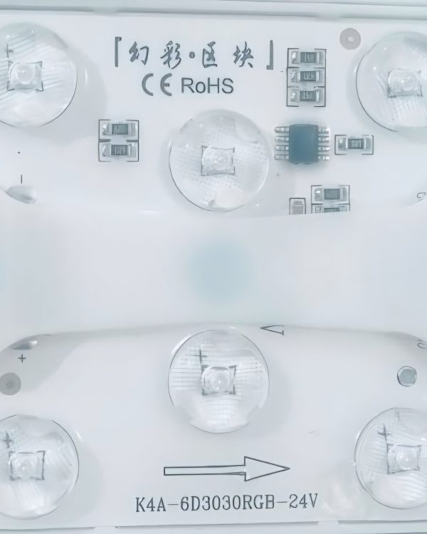 Led waterproof SPI led pixel module for signages and stretch fabric