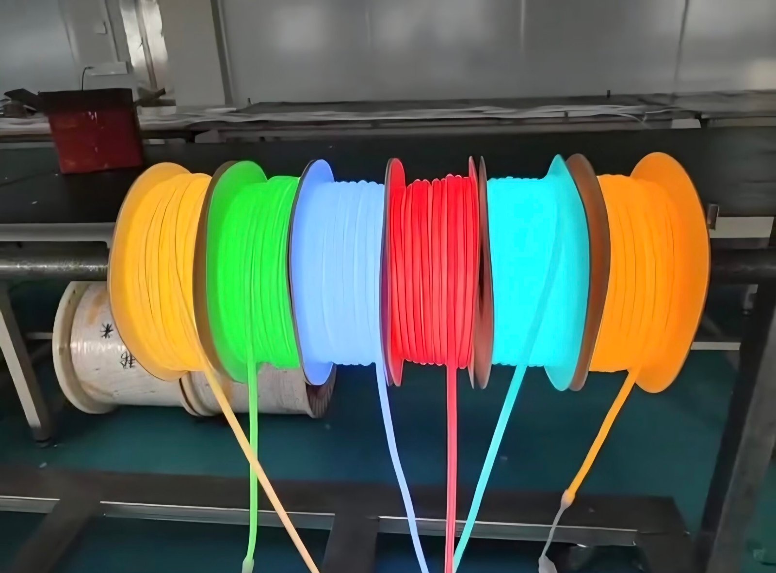 Yellow/Red/Pink/Ice blue/Green color cob rope light — Led rope light in Islamabad | Voltedge Lighting