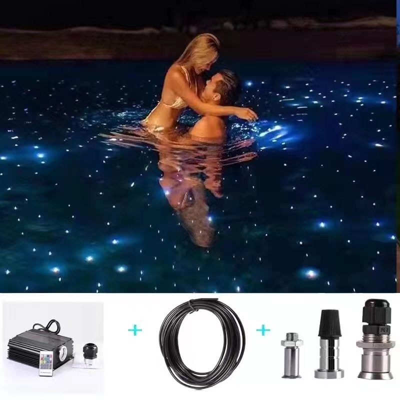 Fibre optic swimming pool lighting kit — Fibre optic lights in Islamabad | Voltedge Lighting