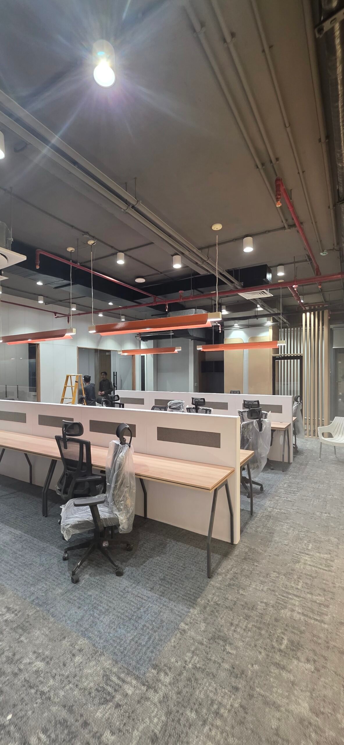 Designer led linear pendant light — Linear hanging & recessed bar lights in Islamabad | Voltedge Lighting